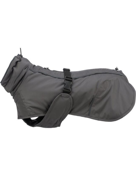 TRIXIE Limoux lietpaltis, S: 40 cm, pilkas TRIXIE Limoux lietpaltis, S: 40 cm, pilkas