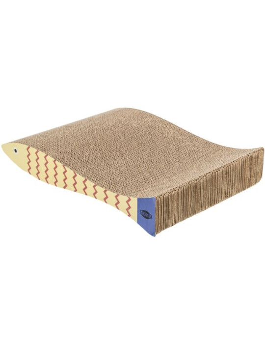 TRIXIE Žuvies formos kartono draskyklė, 2 vnt, 40×30×11cm