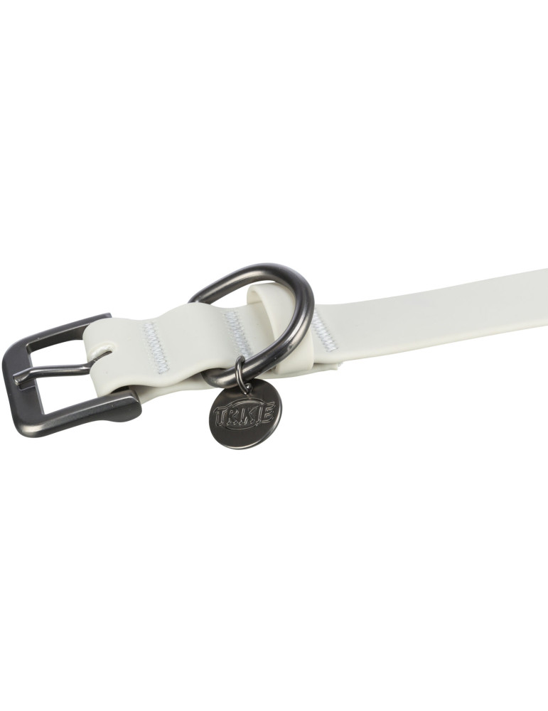 TRIXIE CityStyle antkaklis, PVC, S-M: 30-37 cm/20 mm, šv. pilkas