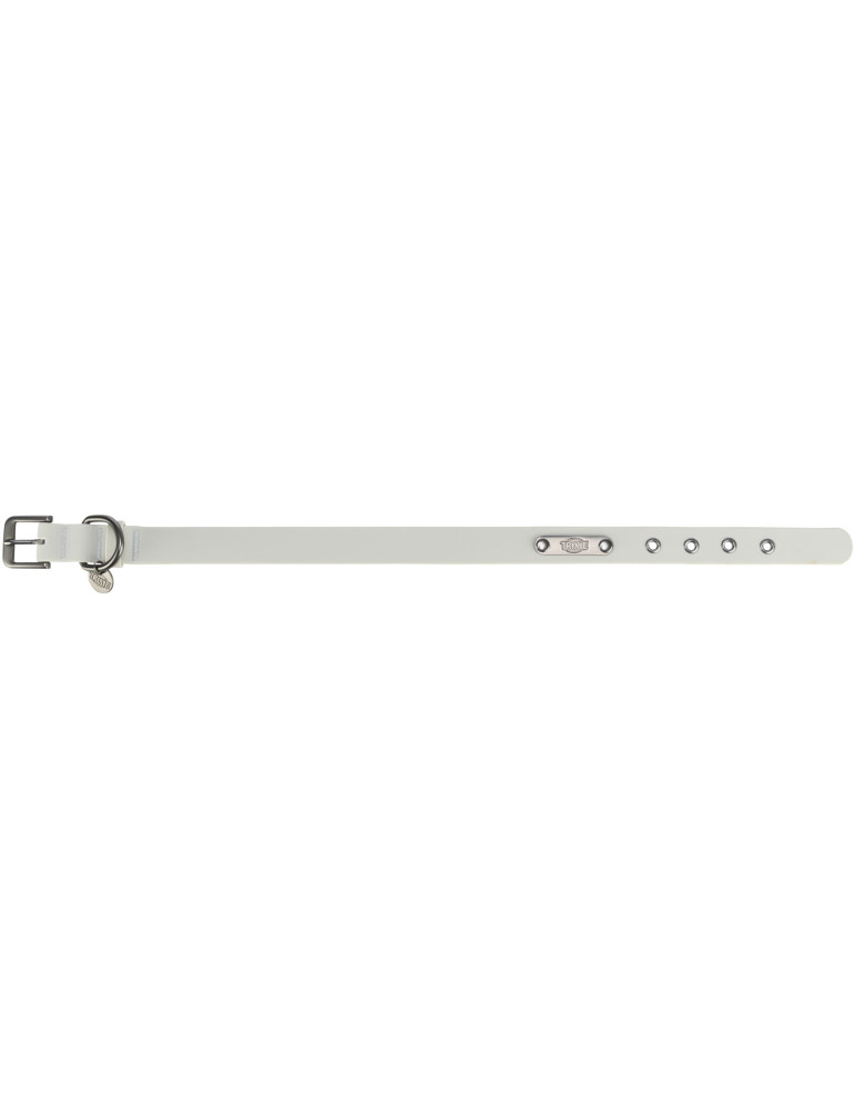 TRIXIE CityStyle antkaklis, PVC, S-M: 30-37 cm/20 mm, šv. pilkas