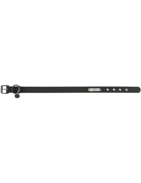 TRIXIE CityStyle antkaklis, PVC, S-M: 30-37 cm/20 mm, juodas