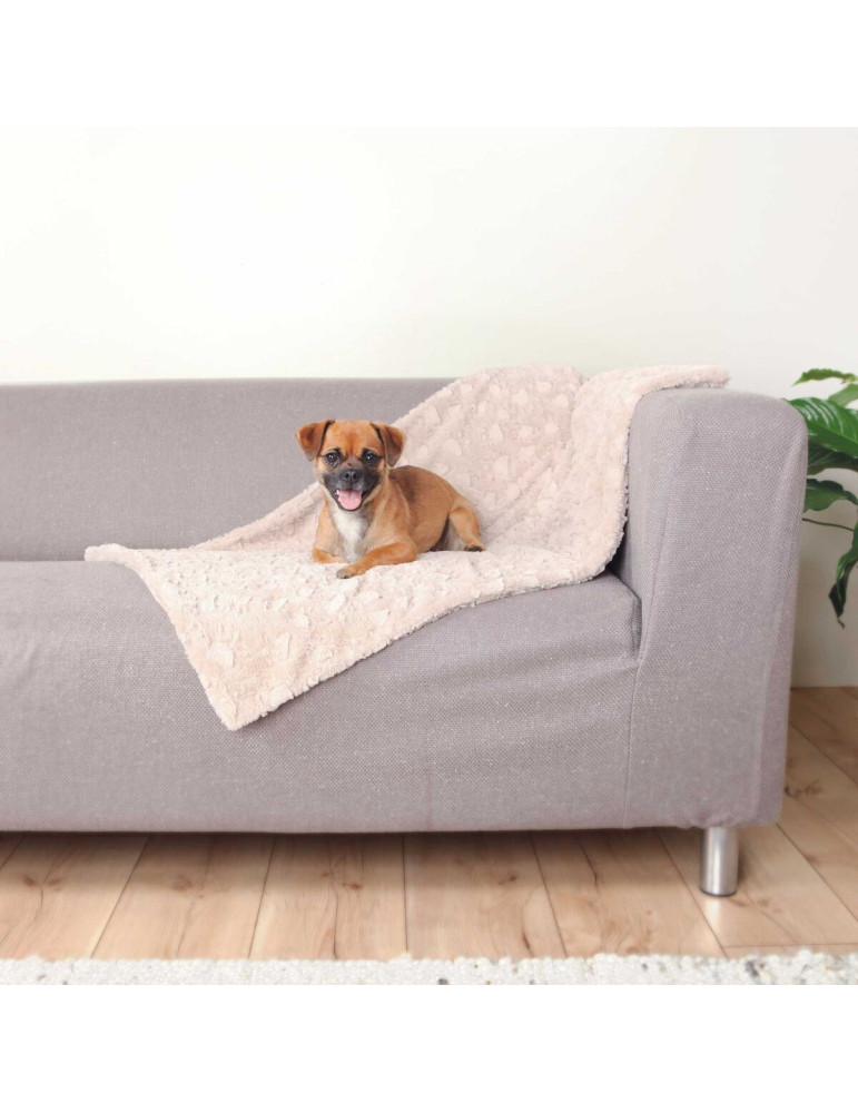 TRIXIE Cosy pliušinė antklodė 100x70 cm, šviesi