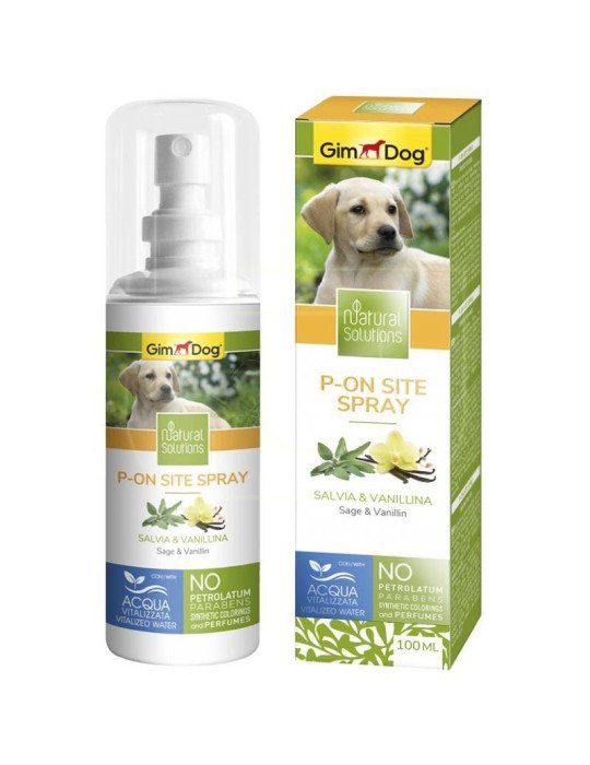 GimDog P-On Site priemonė šuniukų mokymui 100ml