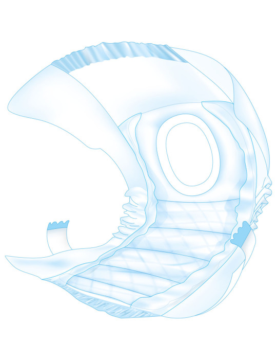 TRIXIE Sauskelnės kalėms, XL 40-58 cm, 12 vnt.