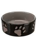 TRIXIE keramikinis dubenėlis su letenėlėmis, 0.3 l, 12 cm, rudas-smėlio