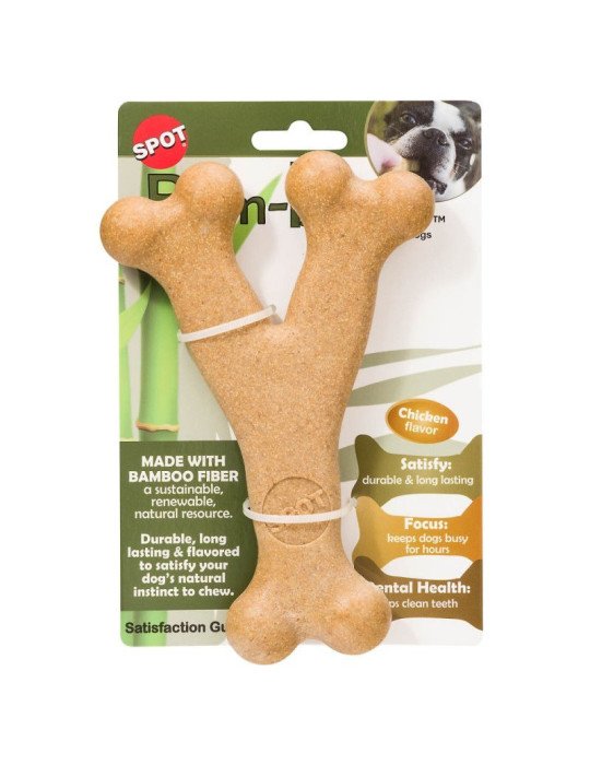 GimDog Bam-Bones bambukinis kaulas (kumpio skonio) 17,8cm