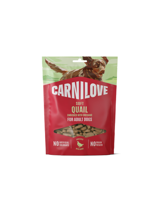 Carnilove skanėstas šunims su putpelių mėsa - 200 g
