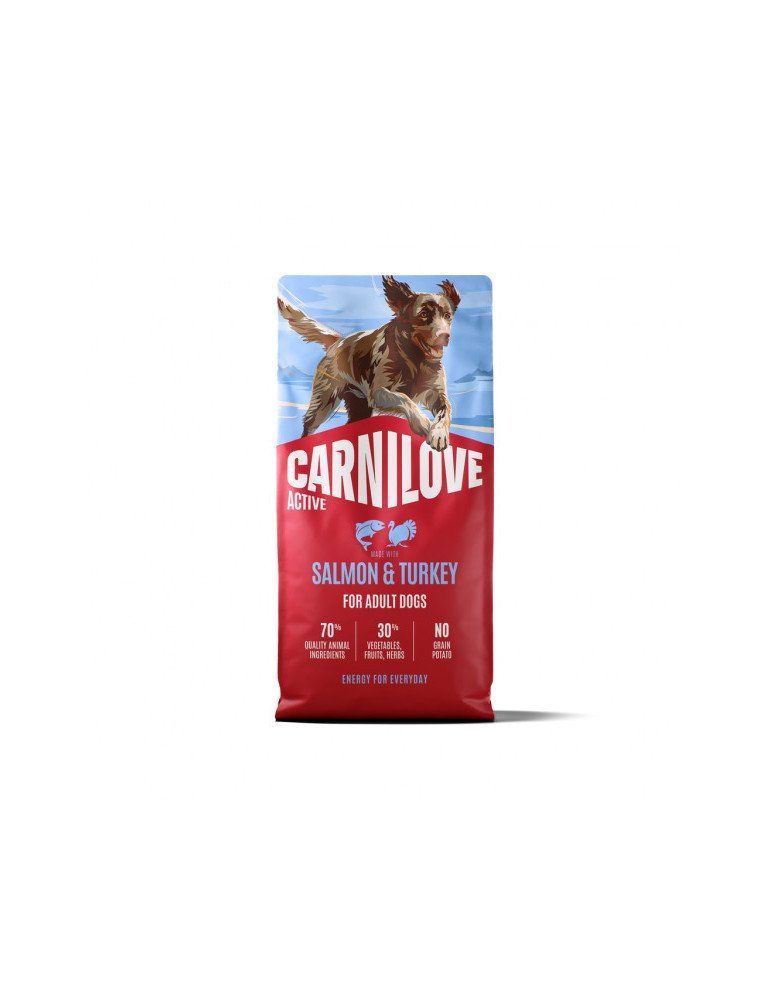 Carnilove sausas maistas su lašiša ir kalakutiena 12kg