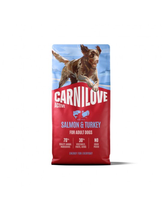 Carnilove sausas maistas su lašiša ir kalakutiena 12kg