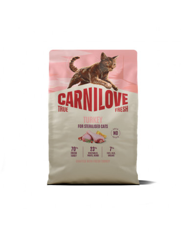 Carnilove sausas maistas katėms su žuvimi ir kalakutiena 2kg