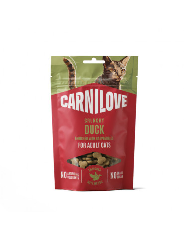 Carnilove skanėstai su su antiena ir avietėmis - 50 g