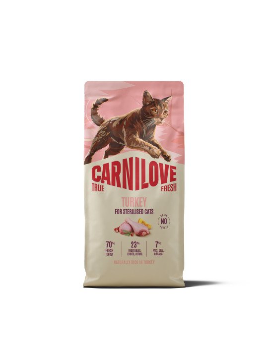 Carnilove sausas maistas katėms su kalakutiena - 2kg