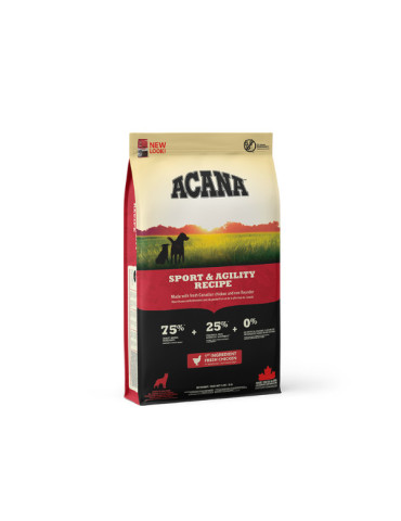 ACANA Sport&Agility sausas pašaras šunims 17 kg