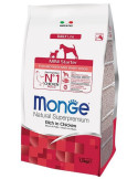 Monge Mini Starter all breeds sausas pašaras jauniems šuniukams su vištiena 1,5kg