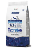 Monge medium puppy sausas pašaras (vištiena) 12kg