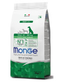 Monge maxi puppy visavertis sausas pašaras jauniems šuniukams su vištiena 12kg