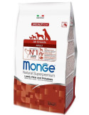Monge adult sausas pašaras (ėriena, ryžiai, bulvės) 2,5kg