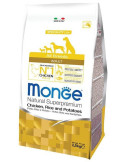 Monge spec. line monoprotein adult sausas pašaras visų veislių suaugusiems šunims su vištiena, ryžiais, bulvėmis  2,5kg