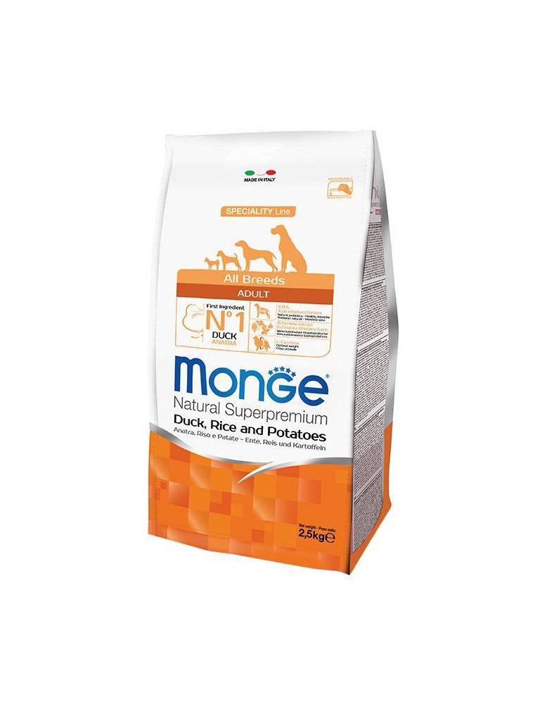 Monge adult sausas pašaras (antiena, ryžiai, bulvės) 12kg Monge adult sausas pašaras (antiena, ryžiai, bulvės) 12kg