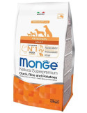 Monge adult sausas pašaras (antiena, ryžiai, bulvės) 12kg