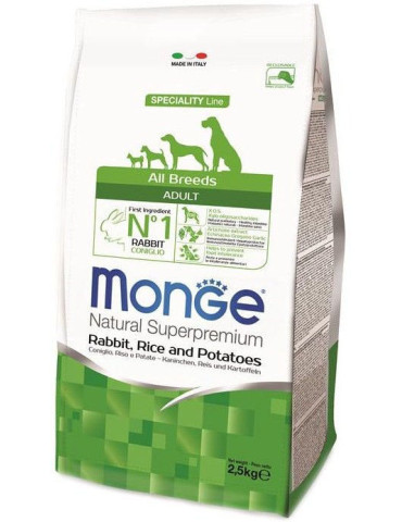 Monge Spec. Line visų veislių šunims su triušiena 12kg