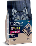 Monge BWild adult sausas pašaras (žąsiena) 2,5kg