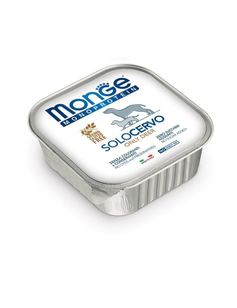 Monge Monoprotein konservai šunims su elniena 150g