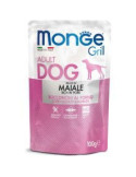 Monge Grill  konservuotas pašaras šunims su kiauliena 100g