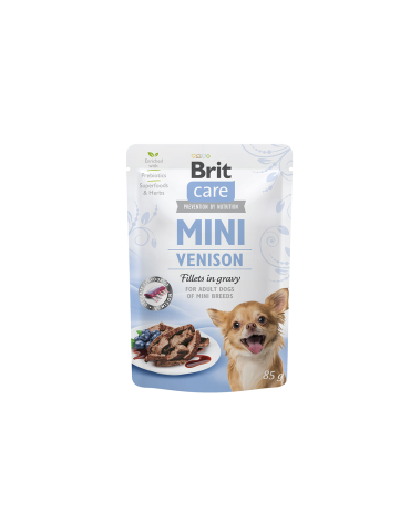 Brit Care Mini konservai šunims su elniena - 85 g