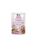 Brit Care Mini konservai šunims su vištiena ir tunu - 85 g