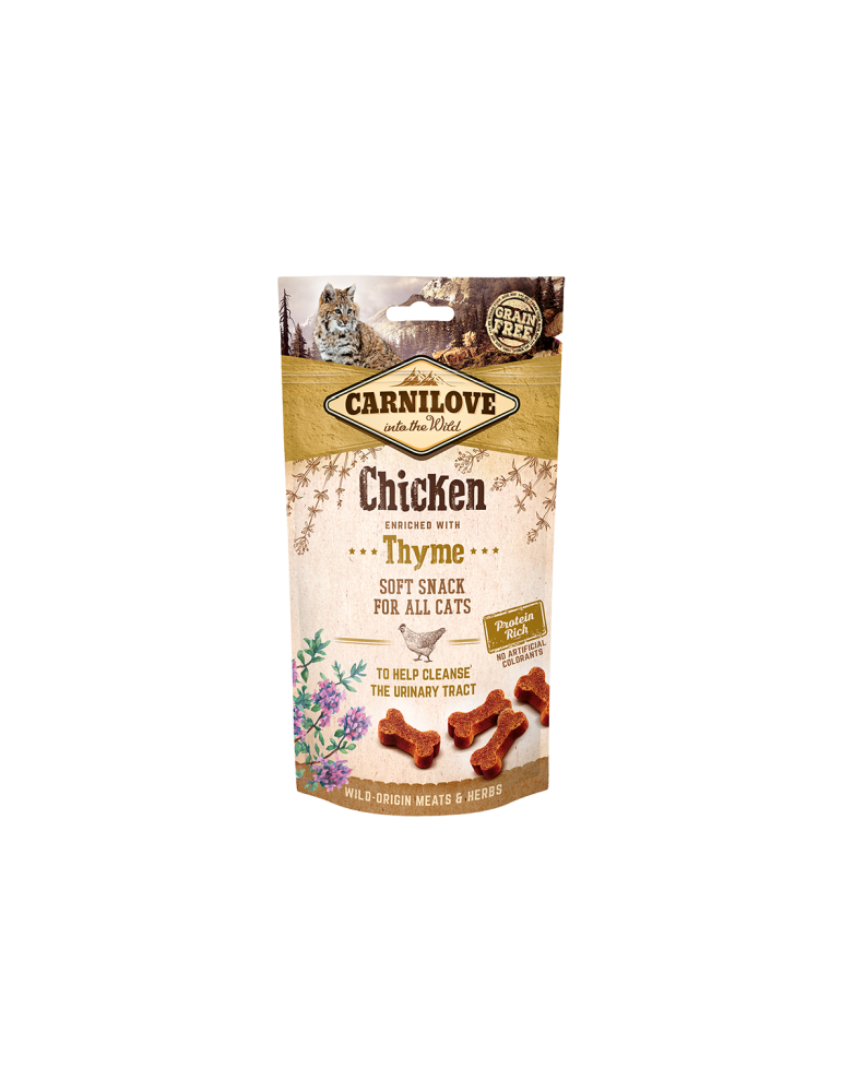 Carnilove skanėstai su vištiena katėms - 50g Carnilove skanėstai su vištiena katėms - 50g