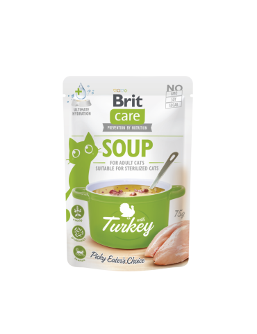 Brit Care sriuba su kalakutiena katėms - 75g