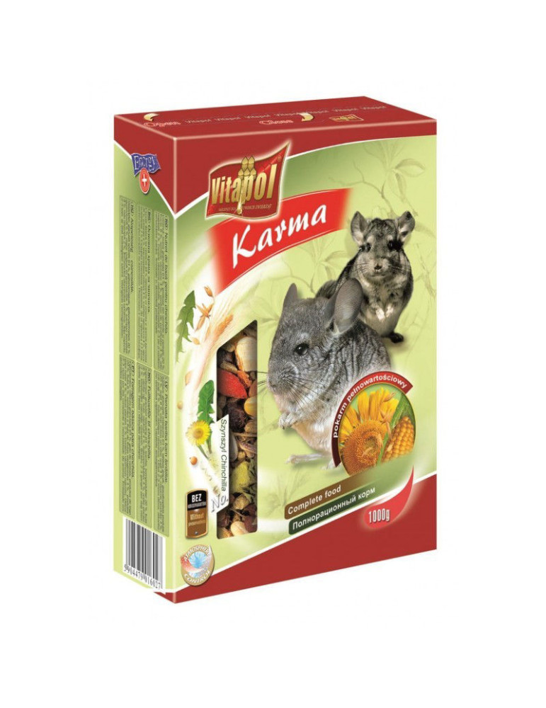 Vitapol visavertis pašaras šinšiloms 1kg
