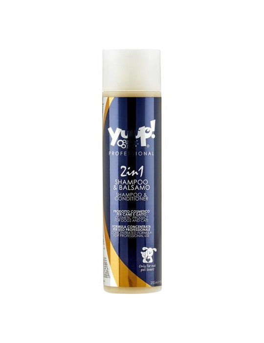 Yuup! Professional šampūnas / kondicionierius šunims ir katėms - 250 ml Yuup! Professional šampūnas / kondicionierius šunims ir katėms - 250 ml