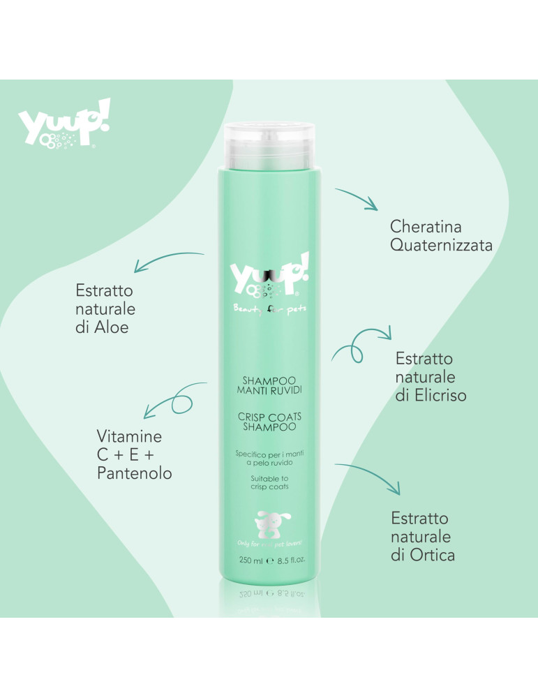Yuup! Home Crisp Coat šampūnas šunims ir katėms - 250ml