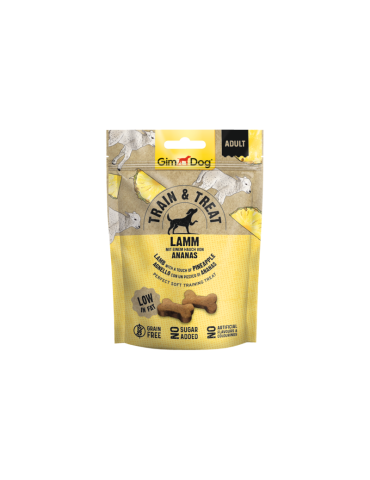 Gimdog Train & Treat Lamb & Pineapple skanėstai šunims