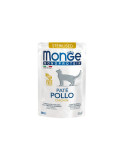 Monge Monoprotein Adult  begrūdis konservuotas pašaras katėms 85g