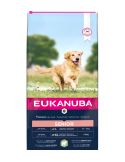 Eukanuba Senior L/XL visavertis pašaras senyviems didelių veislių šunims su ėriena ir ryžiais 12kg