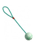 Gimdog Rubber Ball With Rope žaislas šuniui