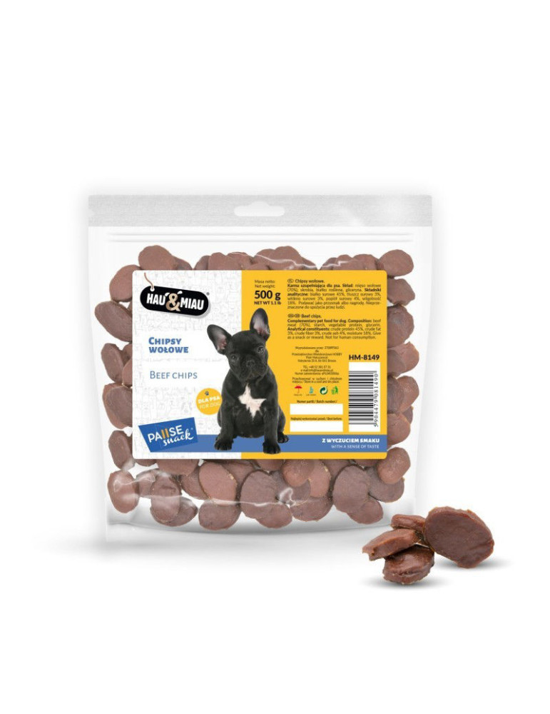 Hau&Miau Jautienos čipsai 500g