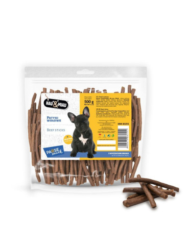 Hau&Miau Jautienos lazdelės šunims 500g