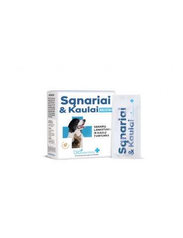 Bioveterinary Sąnariai & Kaulai maisto papildas augintiniams N28