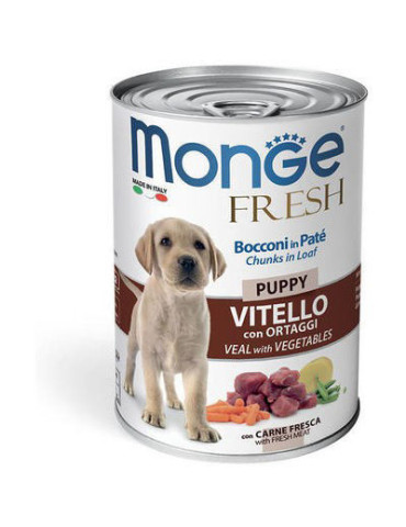 Monge Fresh konservuotas pašaras šuniukams su veršiena 400g