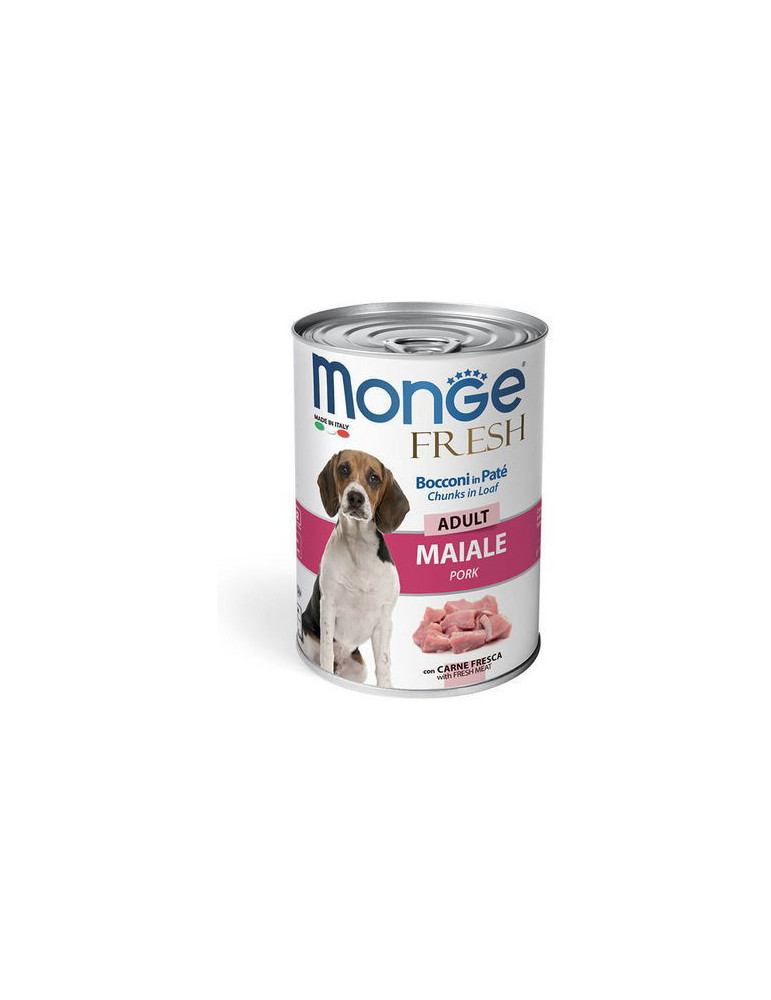 Monge Fresh adult konservuotas pašaras šunims su vištiena 400g