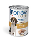Monge Fresh adult konservuotas pašaras šunims su vištiena 400g