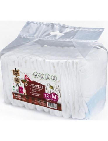 BARRY KING sauskelnės kalėms, M, 32 - 48 cm, 12vnt.